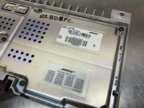 2008 Infiniti V36 G37 Bose Stereo Radio Amplifier Model 28061Jl02A Oem 21Bd8Fc - On Point Parts Inc