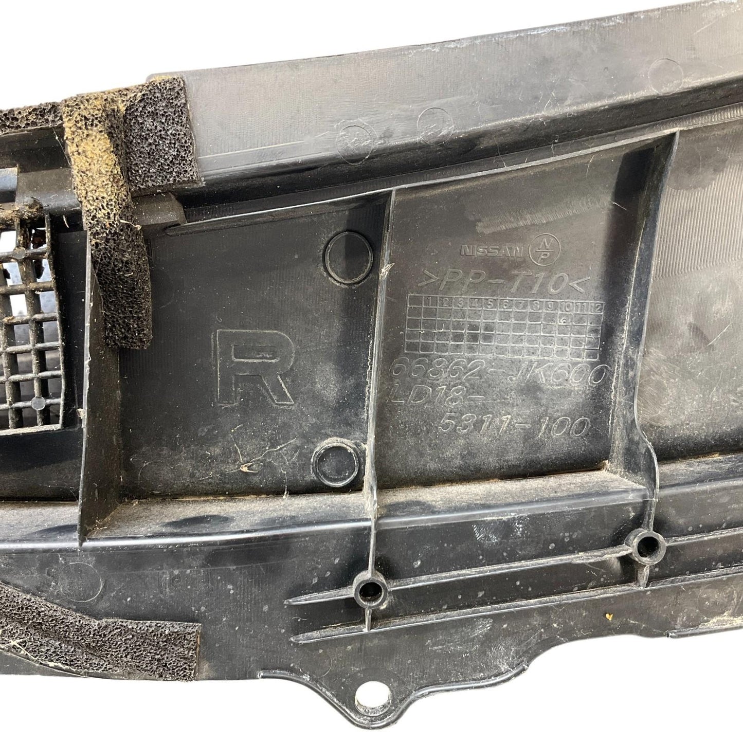 07-13 Infiniti G25 G35 G37 Windshield Cowl Wiper Cover Panel 66863JK600 OEM IPG - On Point Parts Inc