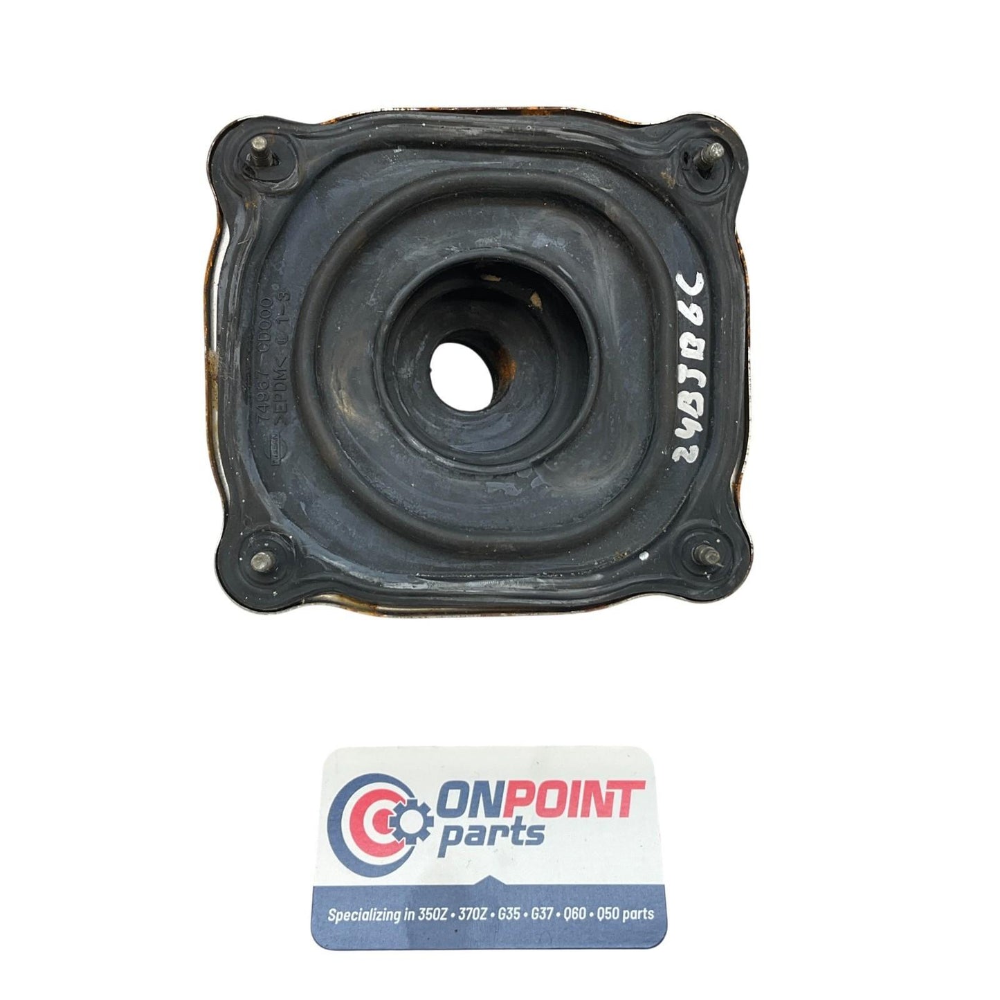03-07 Nissan 350Z G35 Manual Rubber Shifter Boot Insulator 74960CD000 OEM Jbg - On Point Parts Inc