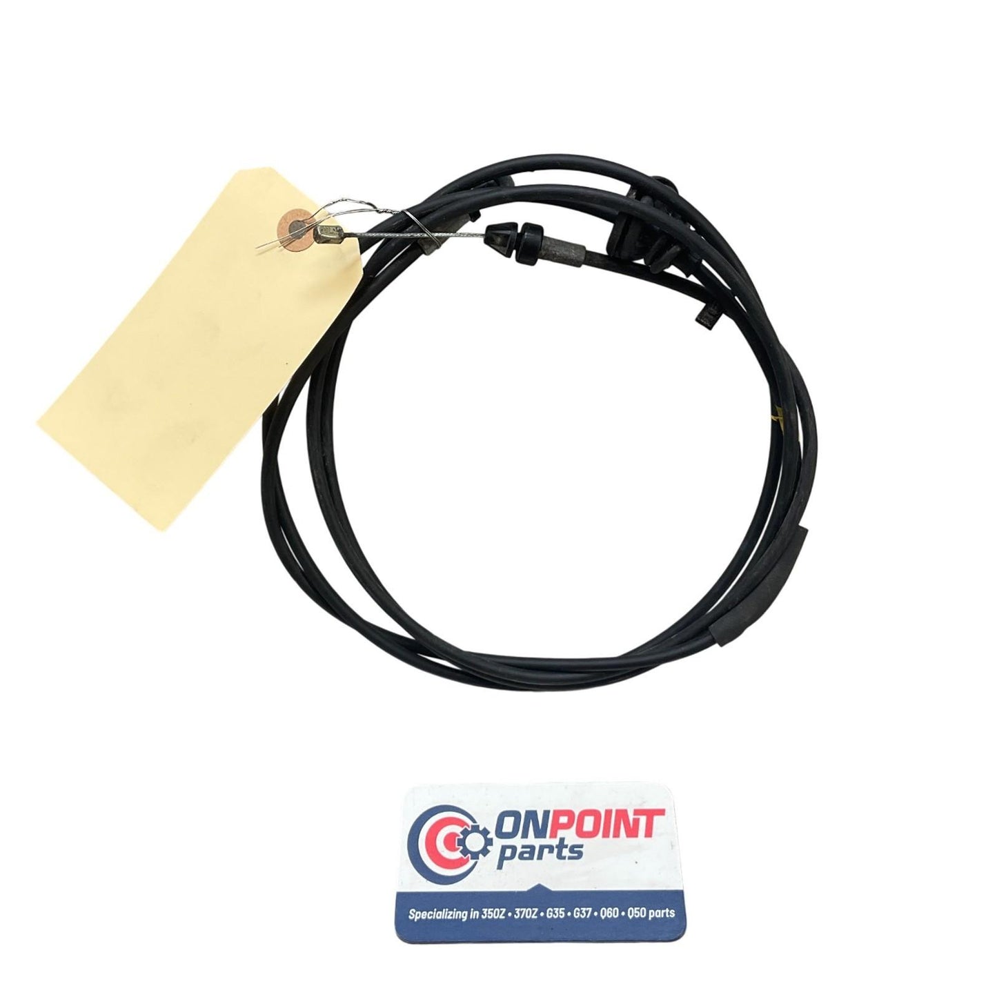03-09 Nissan 350Z Hood Release Cable 65620CD000 OEM Jbg - On Point Parts Inc