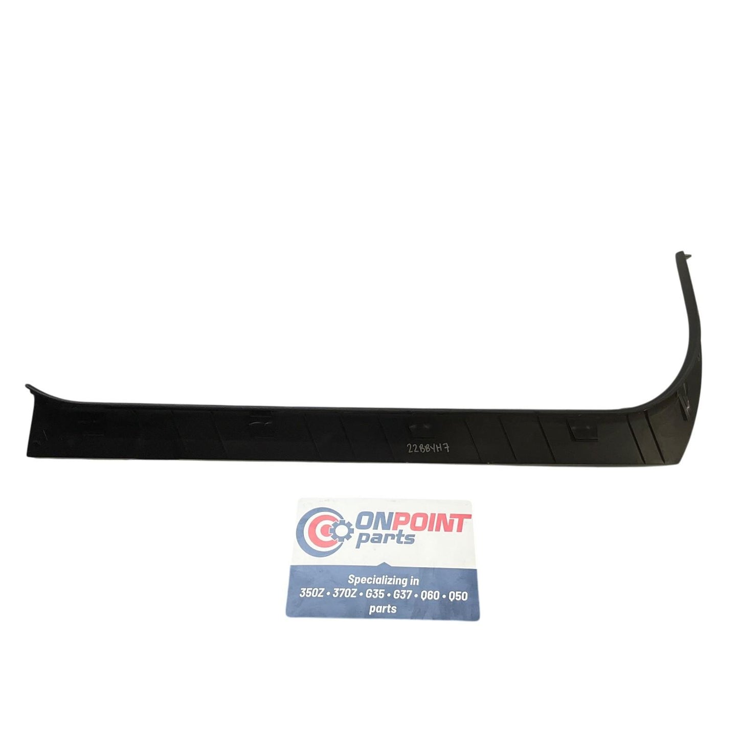08-13 Infiniti G35 G37 Right Front Sedan Door Sill Scuff Trim 769B4JK20B OEM Byh - On Point Parts Inc