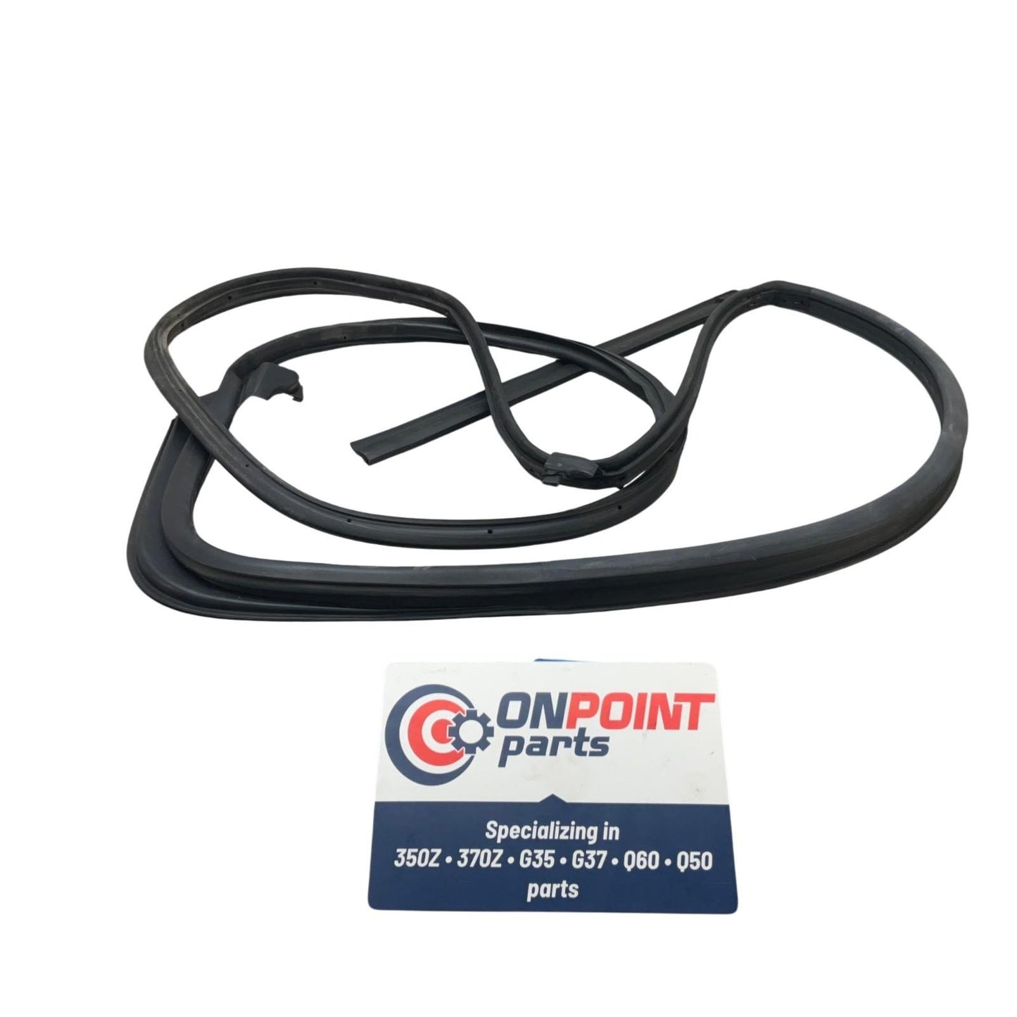 08-15 Infiniti G37 Q40 RH RR Sedan Door Shell Weatherstrip 82830JK000 OEM Byh - On Point Parts Inc