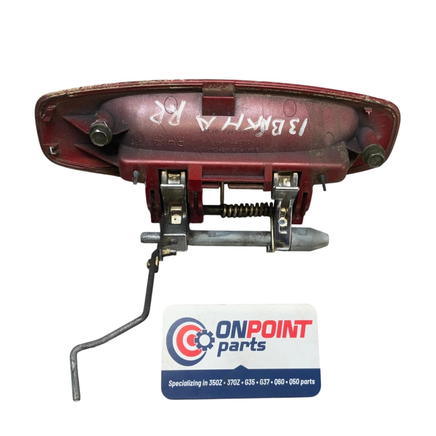 03-06 Infiniti G35 Sedan Passenger Rear Exterior Door Handle 82606AC70D OEM Ckh - On Point Parts Inc