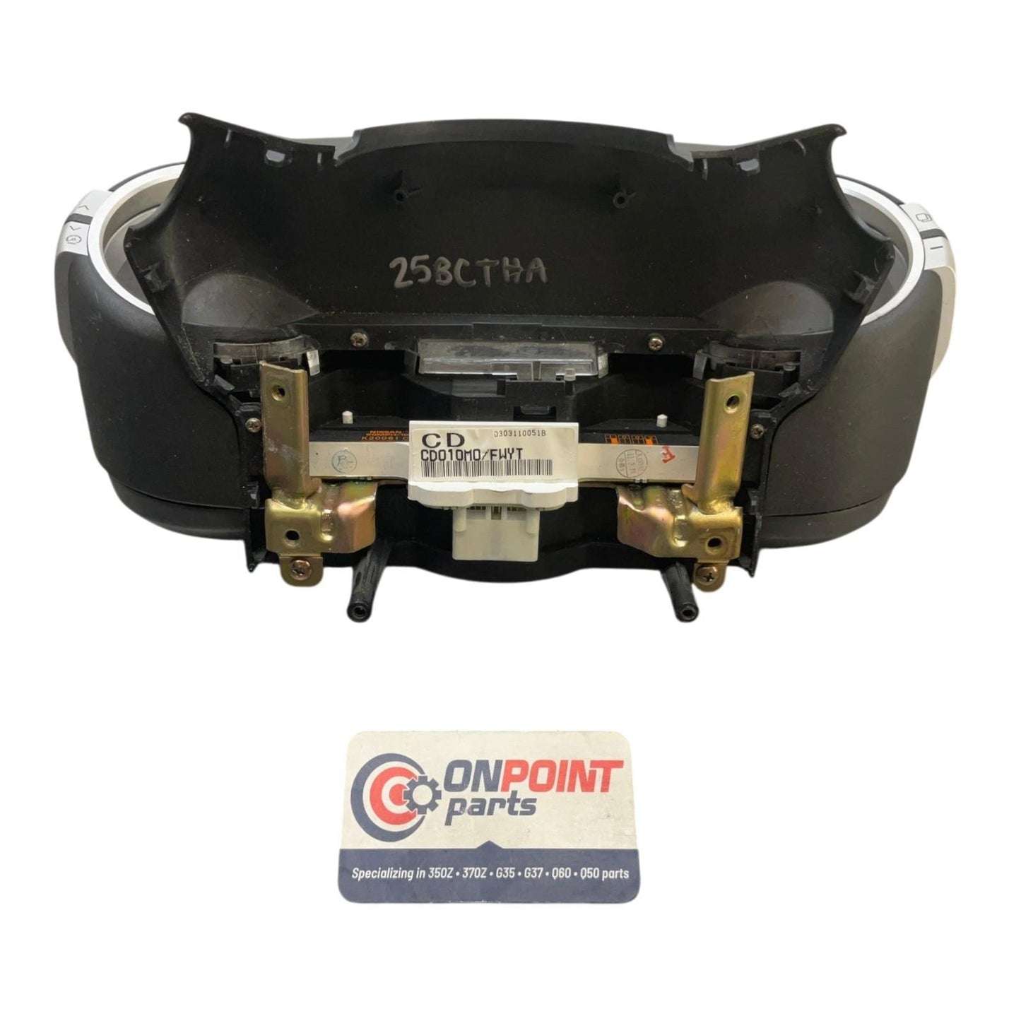 03-06 Nissan 350Z Speedometer Instrument Gauge Cluster Auto 24845CD000 OEM Cth - On Point Parts Inc