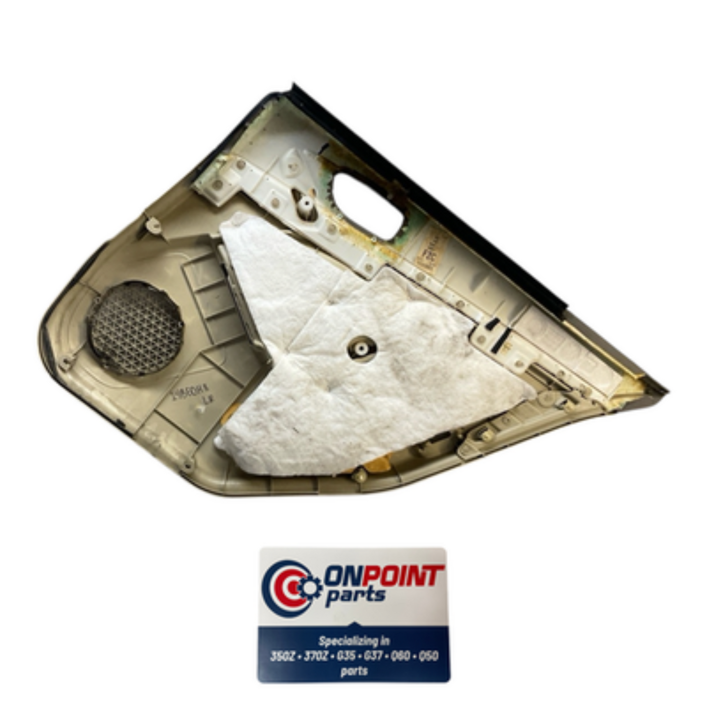 04-07 Infiniti G35 Sedan Driver Rear Door Panel 82901AC70C OEM Edh - On Point Parts Inc