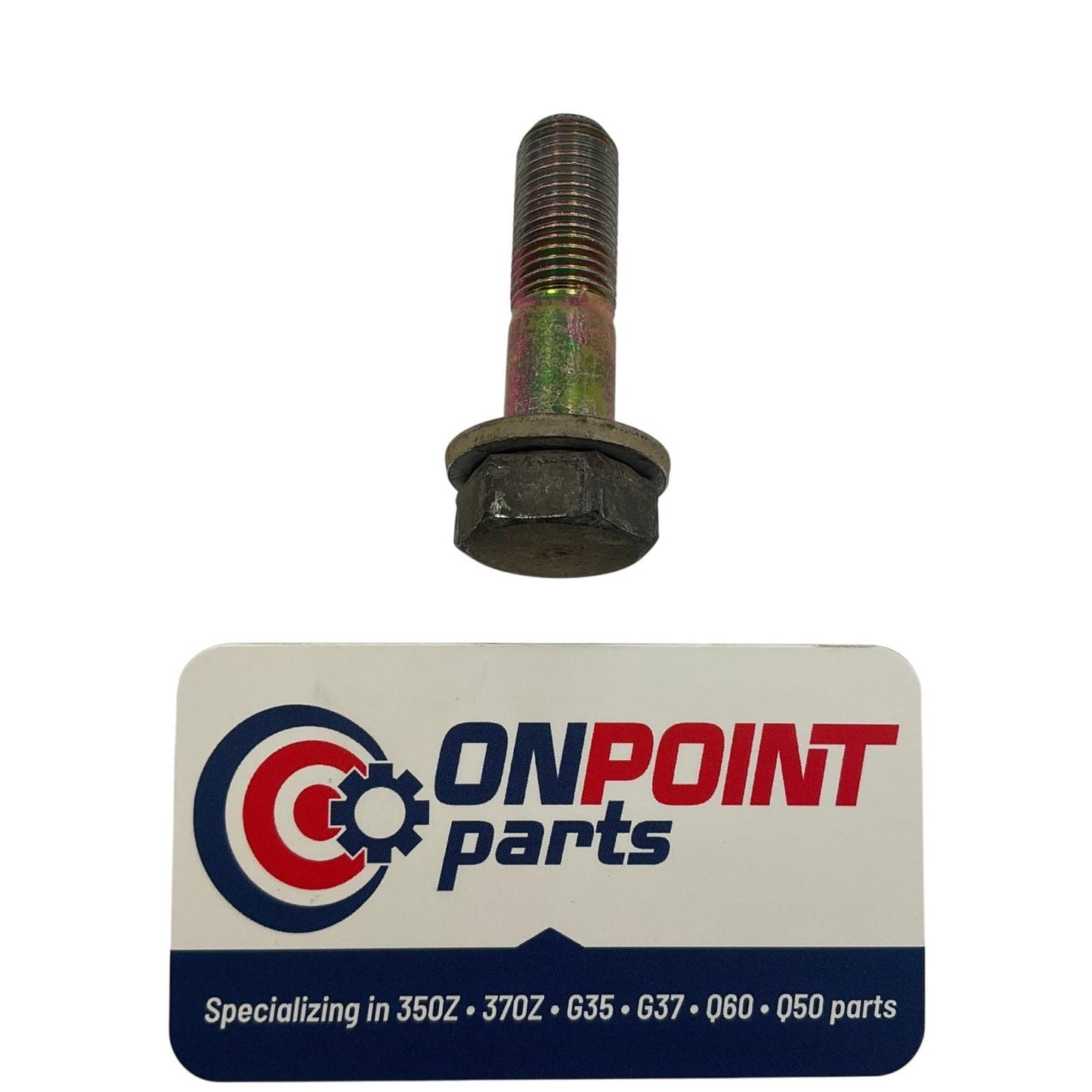 03-07 Infiniti G35 Nissan 350Z Front Brake Caliper Mount Bolt 44141AW70A OEM - On Point Parts Inc