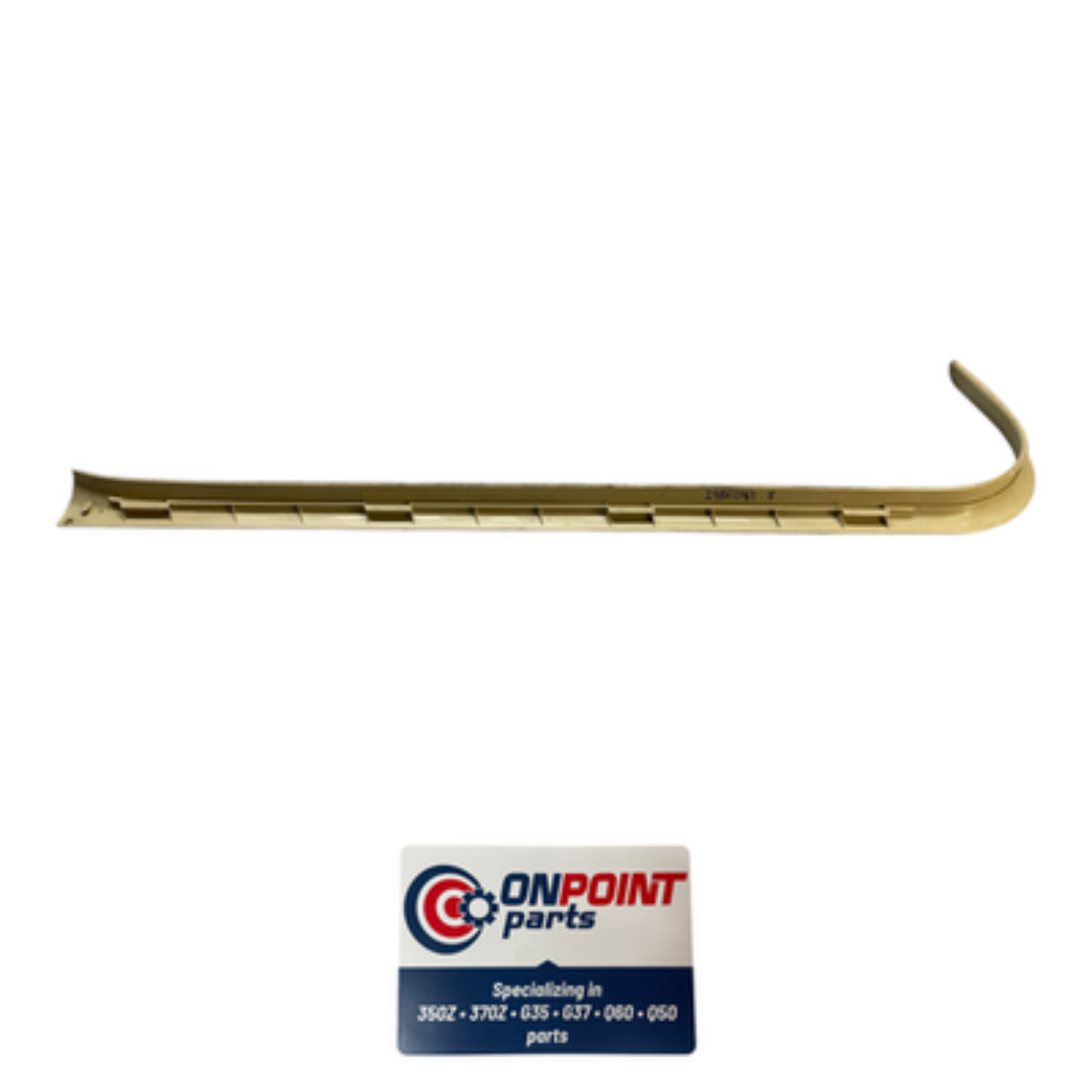 04-07 Infiniti G35 Passenger Front Sedan Door Sill Scuff Trim 76951AM603 OEM Edh - On Point Parts Inc