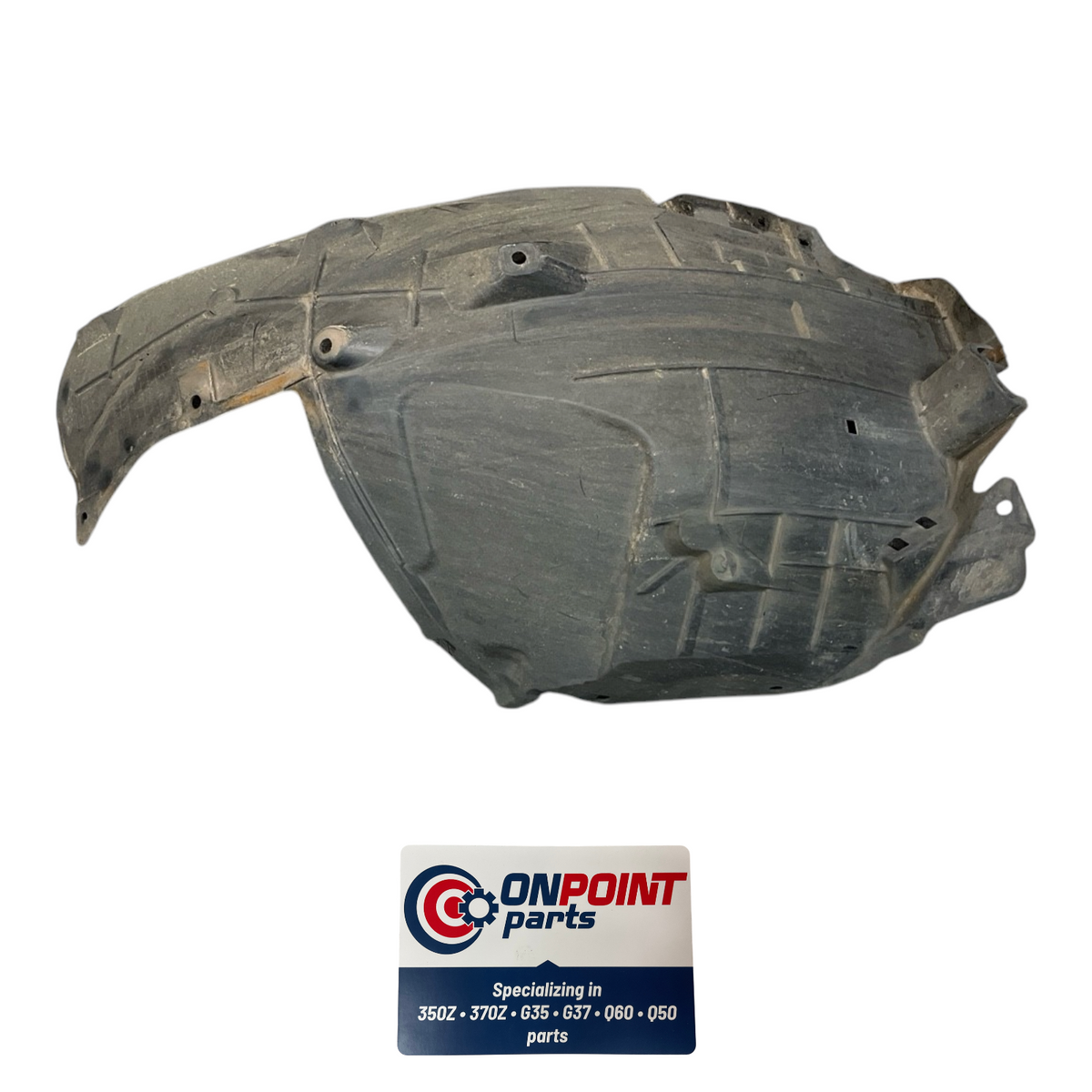 08-15 Infiniti G37 Passenger Rear Fender Liner Splash Guard 63842Jl00A Oem Fyh