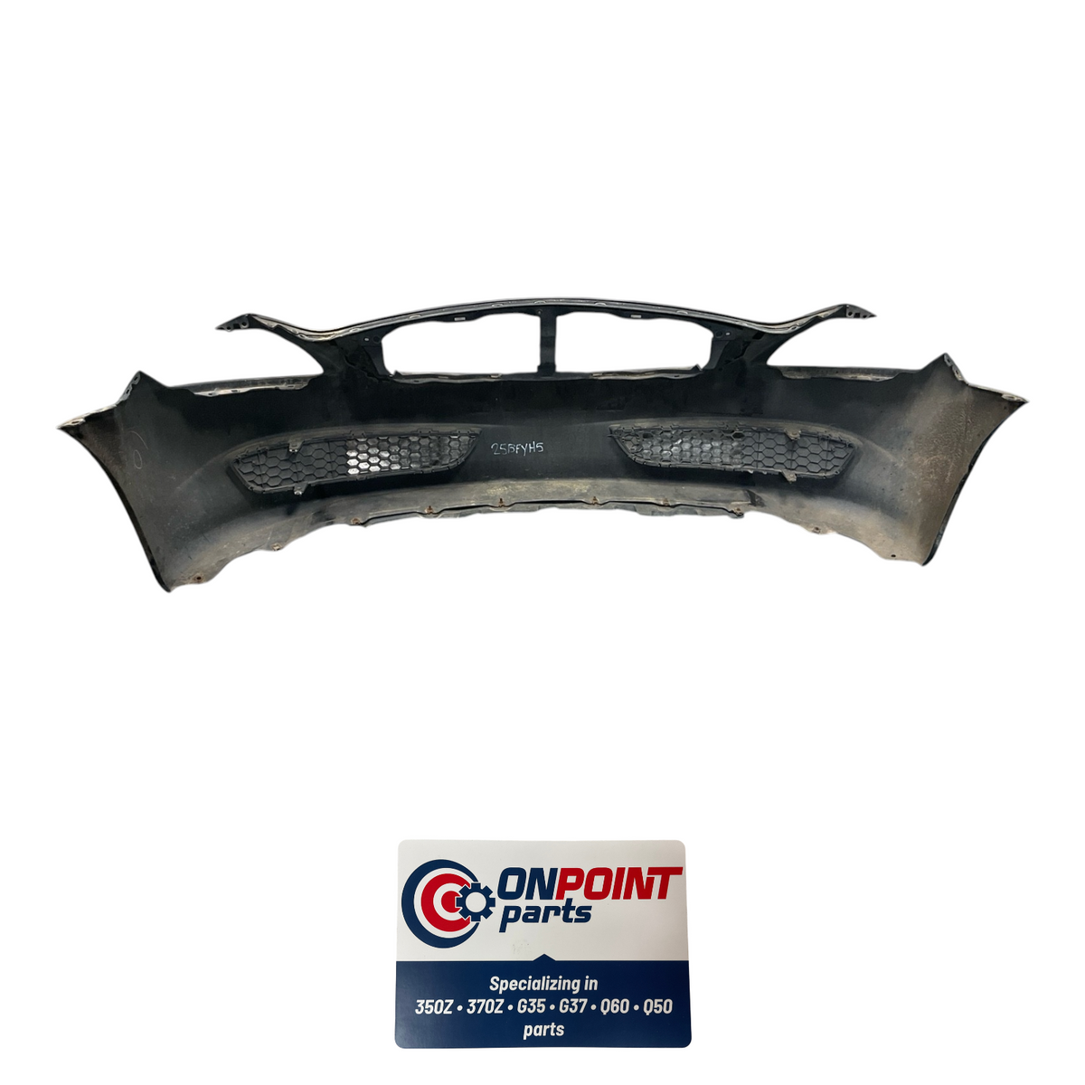 08-11 Infiniti G37 Coupe Black Front Bumper Cover 62022Jl00H Oem Fyh