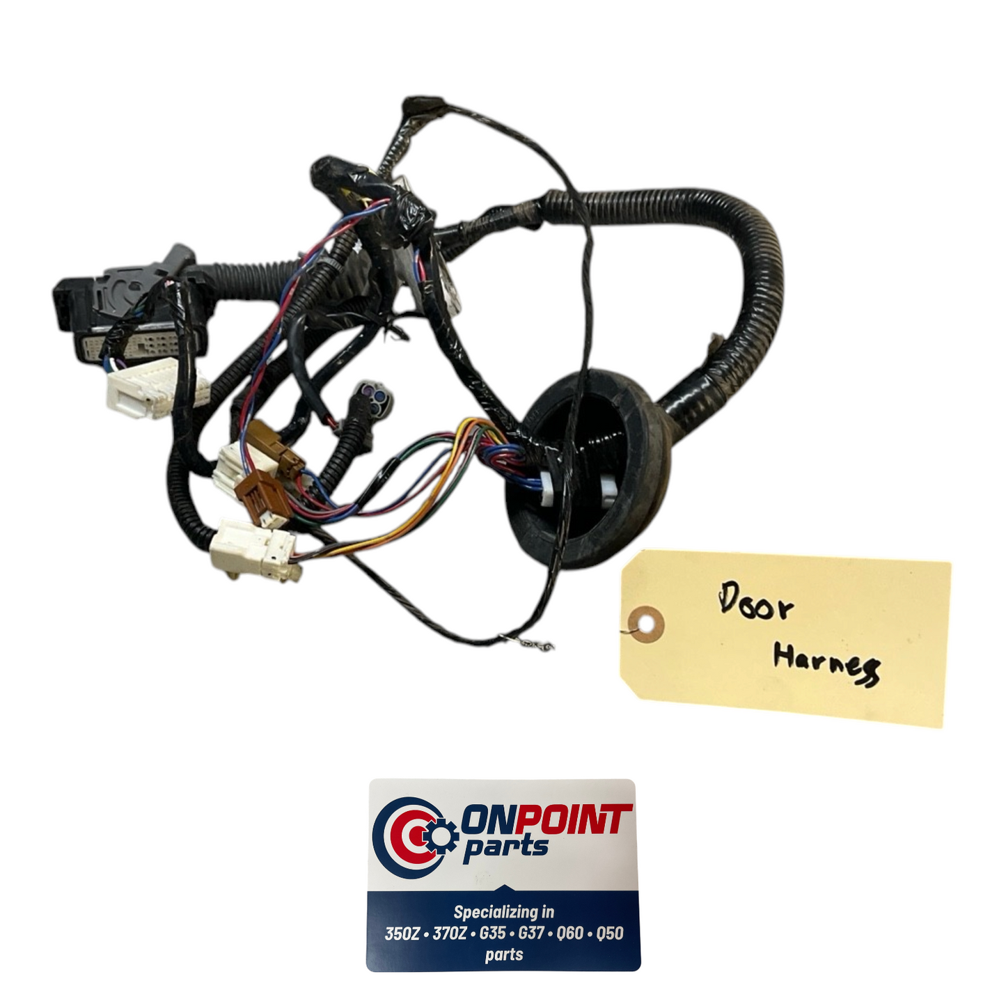 03-06 Nissan 350Z Passenger Front Door Wiring Harness 24124Cd001 Oem Edh