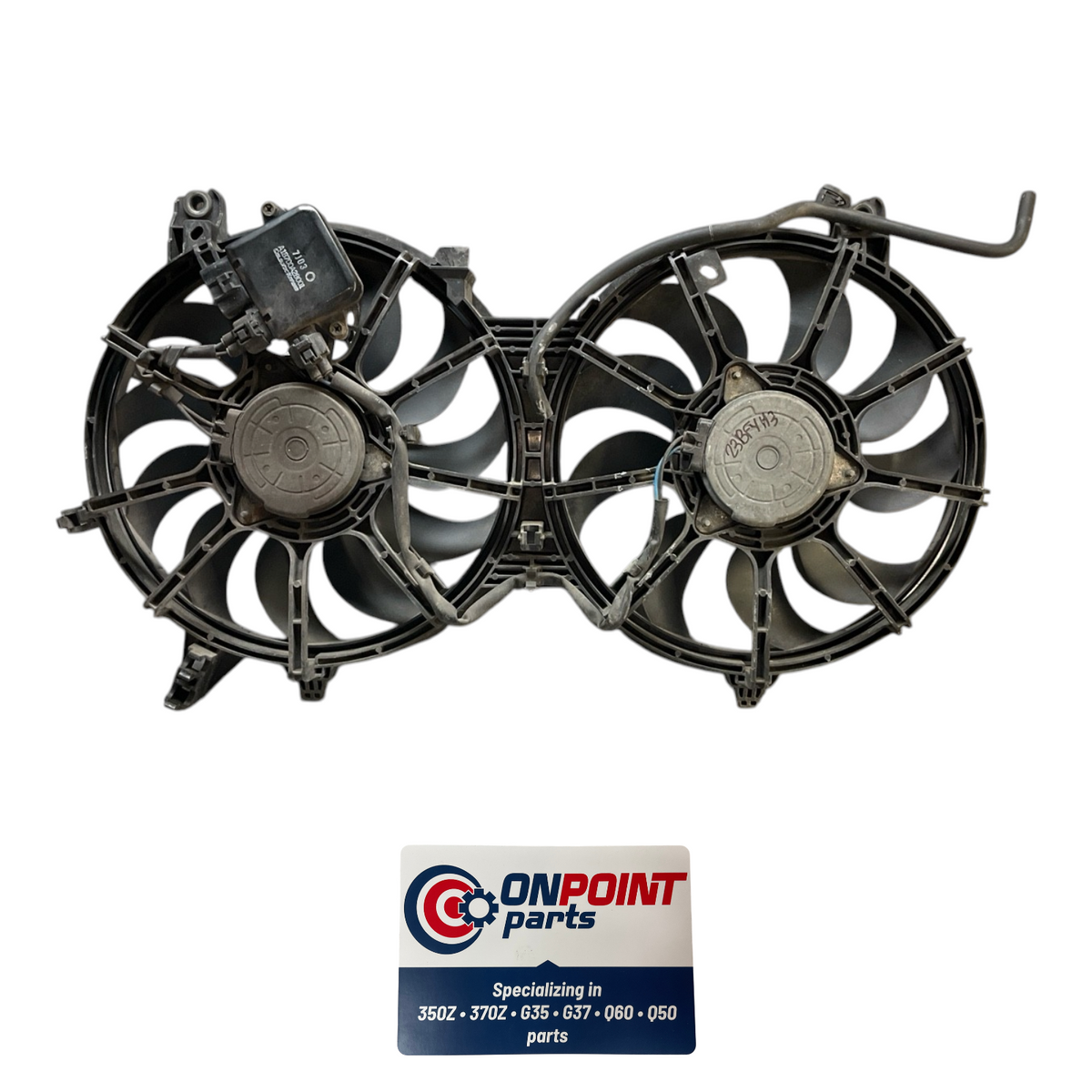 08-15 Infiniti G37 Front Radiator Fans 21481Jk600 Oem Fyh