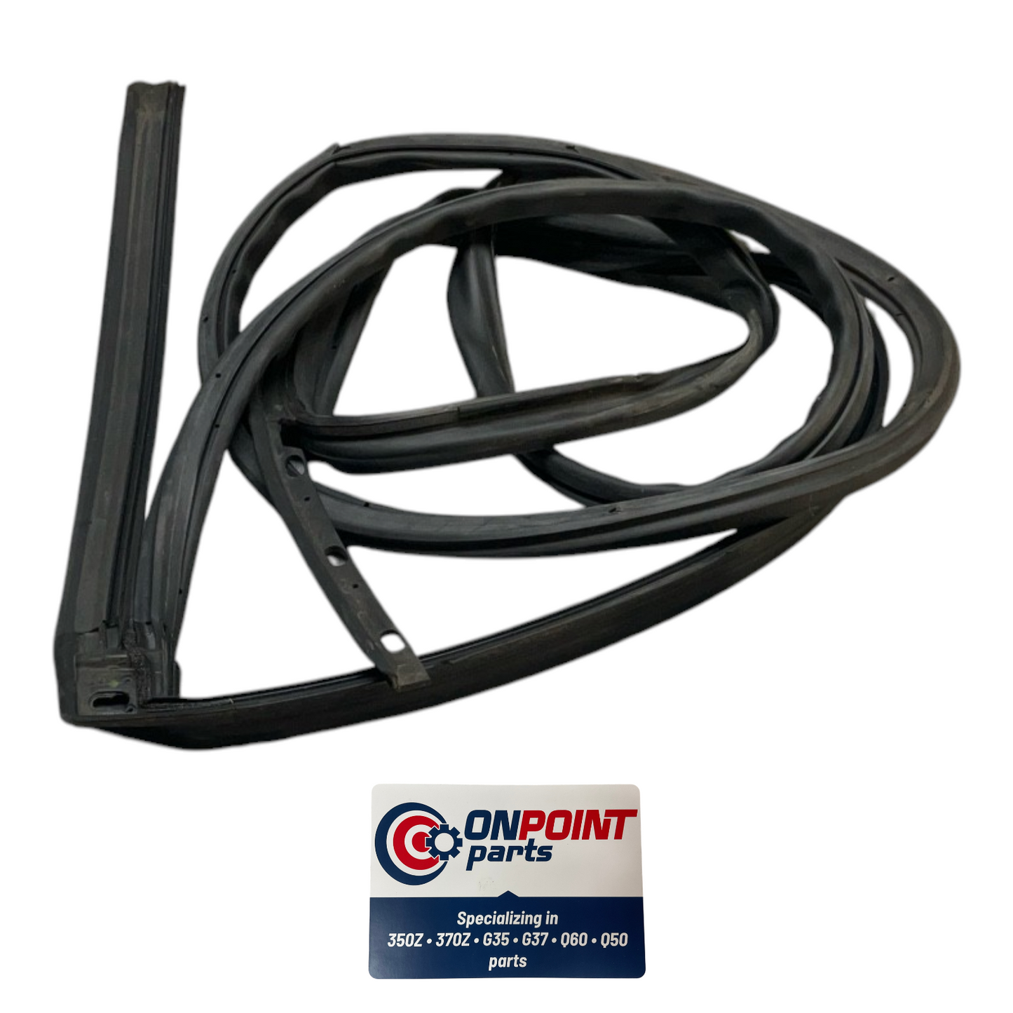 03-07 Infiniti G35 Right Rear Sedan Door Shell Weatherstrip 82830Al501 OEM Edh