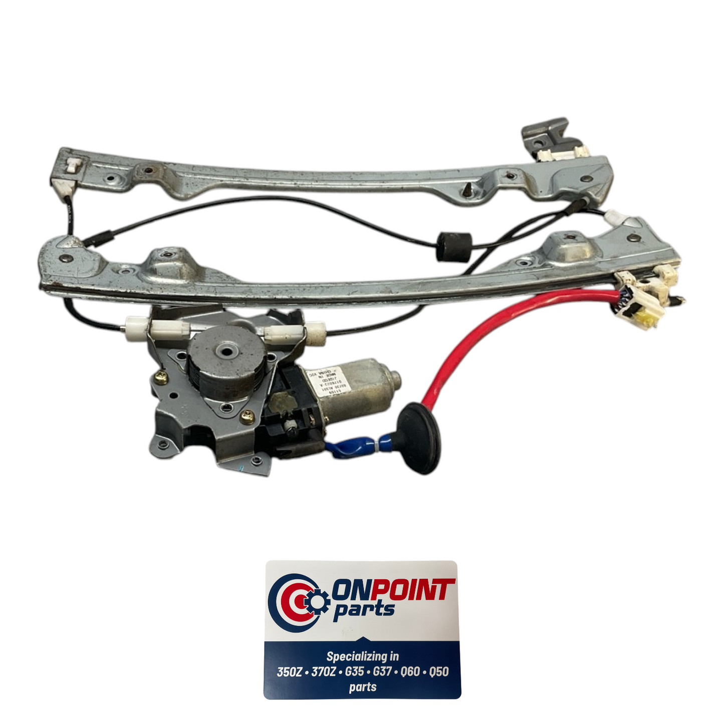 03-07 Infiniti G35 Passenger Front Window Motor Regulator 80720AR000 OEM Edh