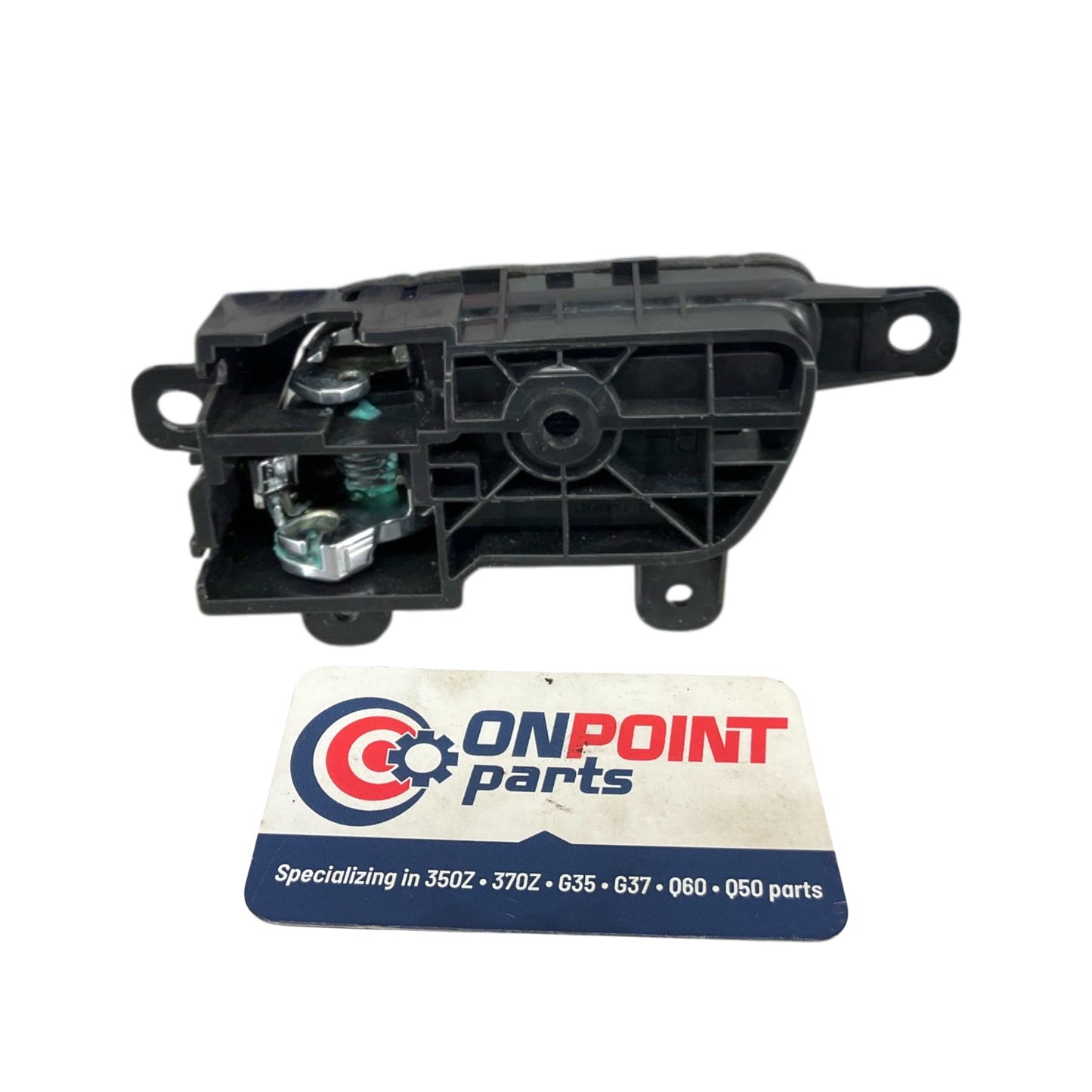 08-15 Infiniti G37 Q60 OEM Right Interior Door Handle BLK Front Rear 80670JK000 - On Point Parts Inc