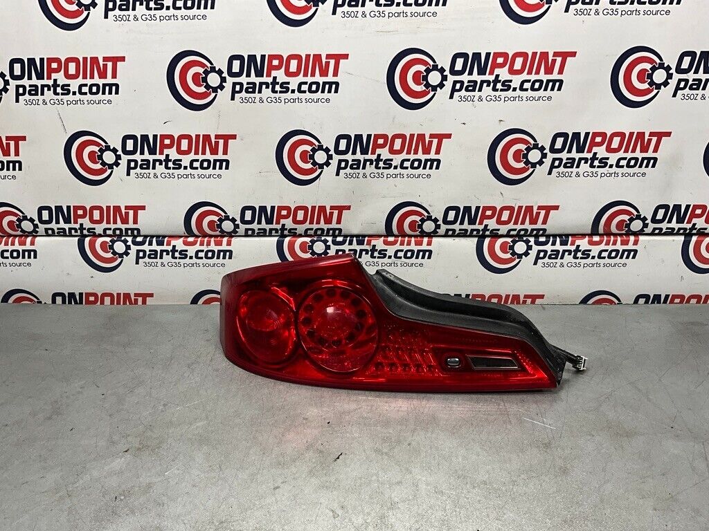 2003 Infiniti V35 G35 Driver Left Tail Light Assembly OEM 23BCEF2 - On Point Parts Inc
