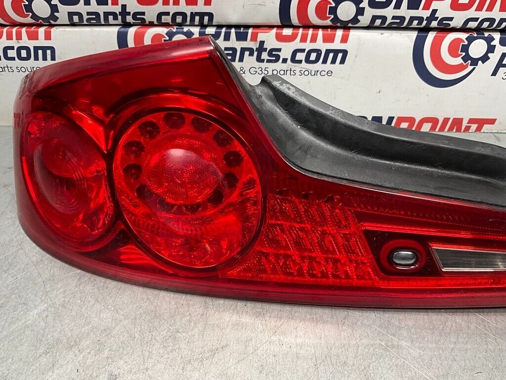 2003 Infiniti V35 G35 Driver Left Tail Light Assembly OEM 23BCEF2 - On Point Parts Inc