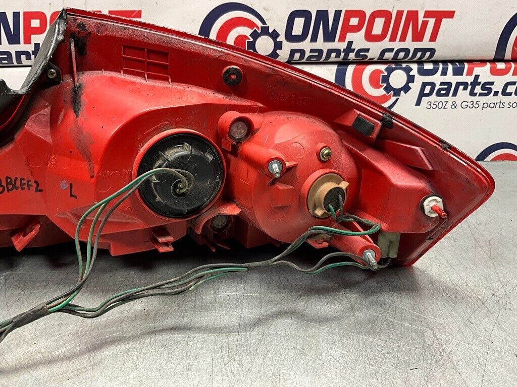 2003 Infiniti V35 G35 Driver Left Tail Light Assembly OEM 23BCEF2 - On Point Parts Inc