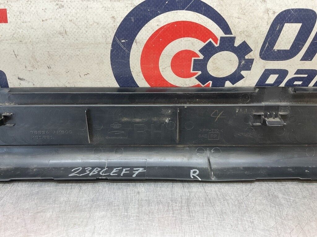 2003 Infiniti V35 G35 Passenger Door Threshold Kick Plate 76894 OEM 23BCEF7 - On Point Parts Inc