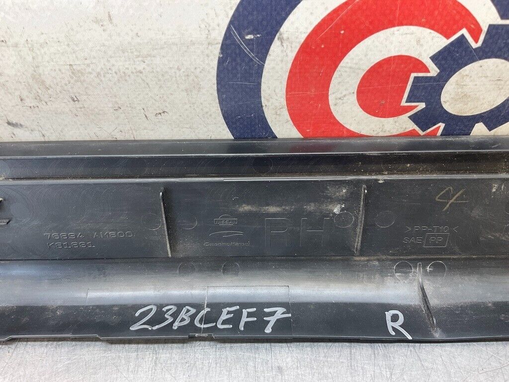 2003 Infiniti V35 G35 Passenger Door Threshold Kick Plate 76894 OEM 23BCEF7 - On Point Parts Inc