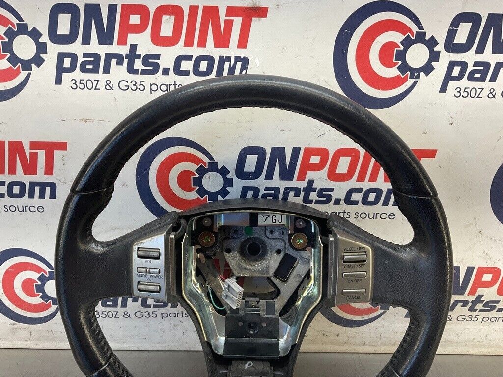 2003 Infiniti V35 G35 Steering Wheel with Cruise Radio Switches OEM 23BCEFA - On Point Parts Inc