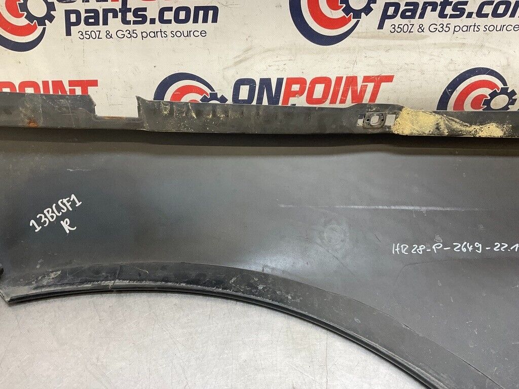 2007 BMW E92 328xi Passenger Right Front Fender OEM 13BCSF1 - On Point Parts Inc