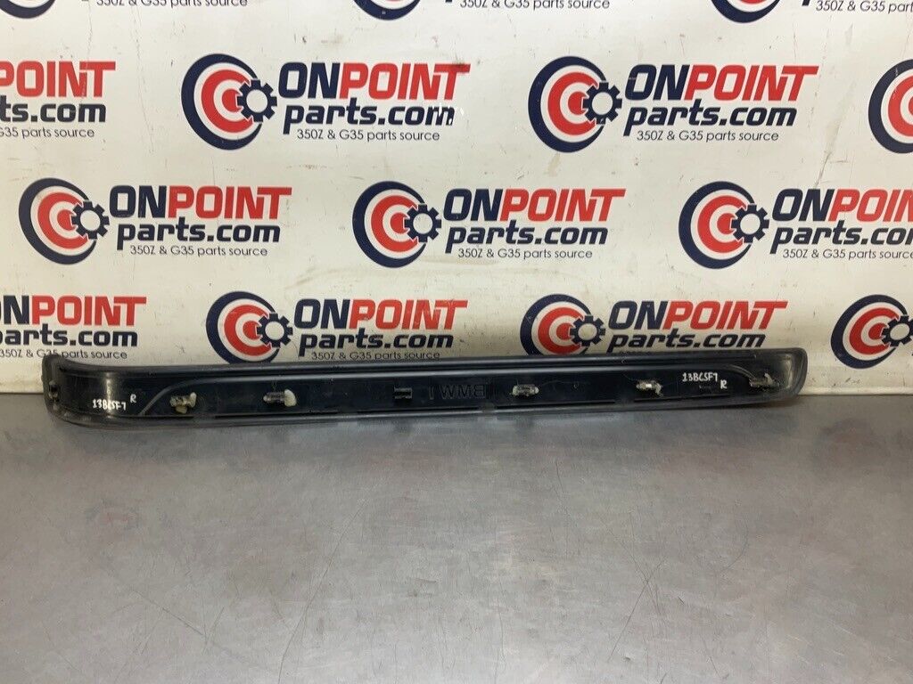 2007 BMW E92 328xi Passenger Right Door Sill Kick Plate Trim OEM 13BCSF7 - On Point Parts Inc