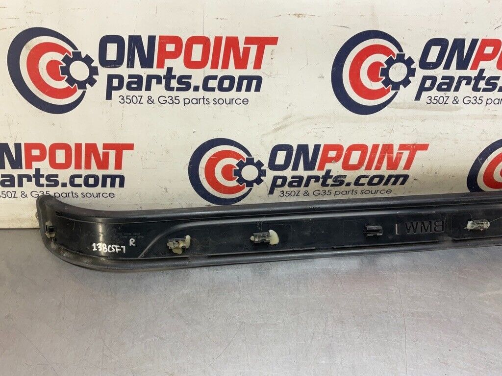 2007 BMW E92 328xi Passenger Right Door Sill Kick Plate Trim OEM 13BCSF7 - On Point Parts Inc