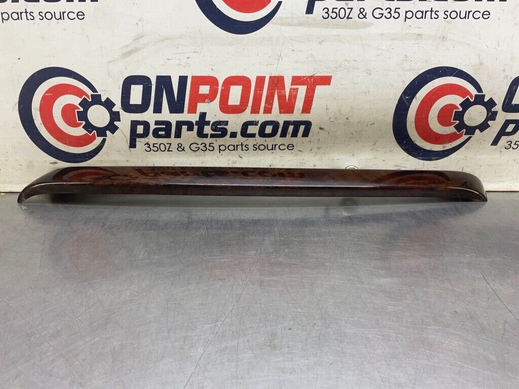 2007 BMW E92 328xi Passenger Right Rear Wood Grain Trim  OEM 13BCSFE - On Point Parts Inc