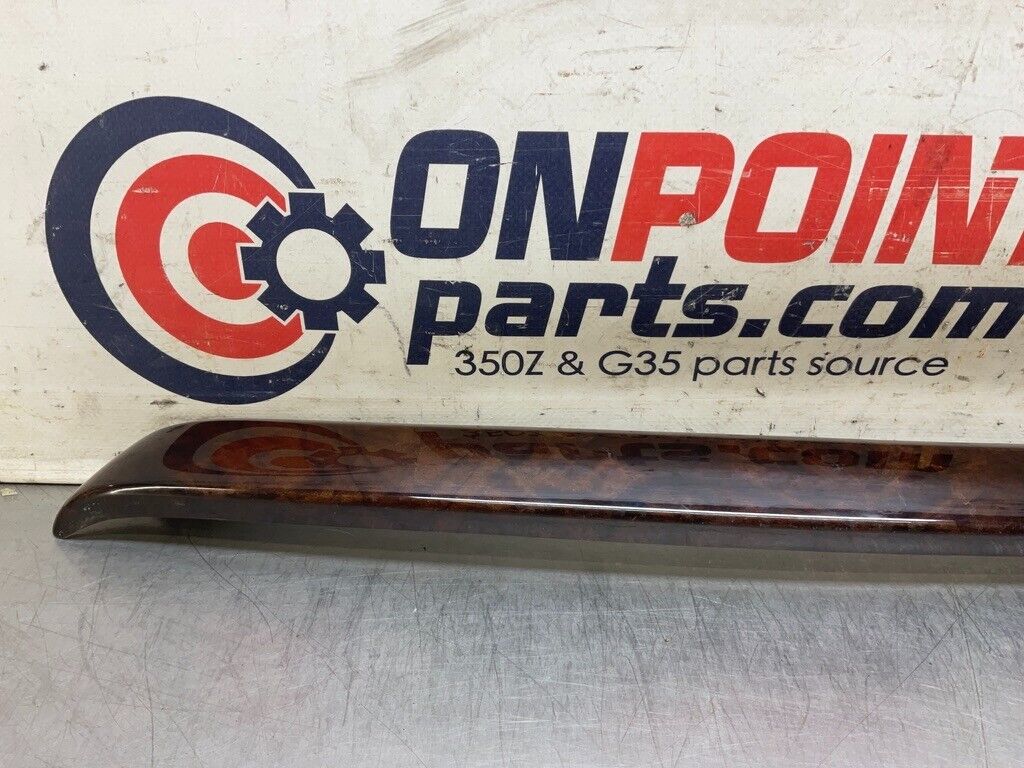 2007 BMW E92 328xi Passenger Right Rear Wood Grain Trim  OEM 13BCSFE - On Point Parts Inc