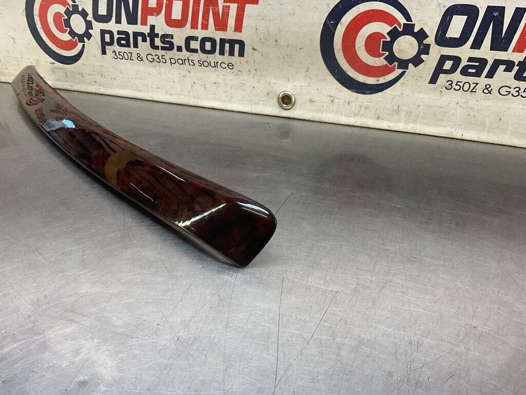 2007 BMW E92 328xi Passenger Right Rear Wood Grain Trim  OEM 13BCSFE - On Point Parts Inc
