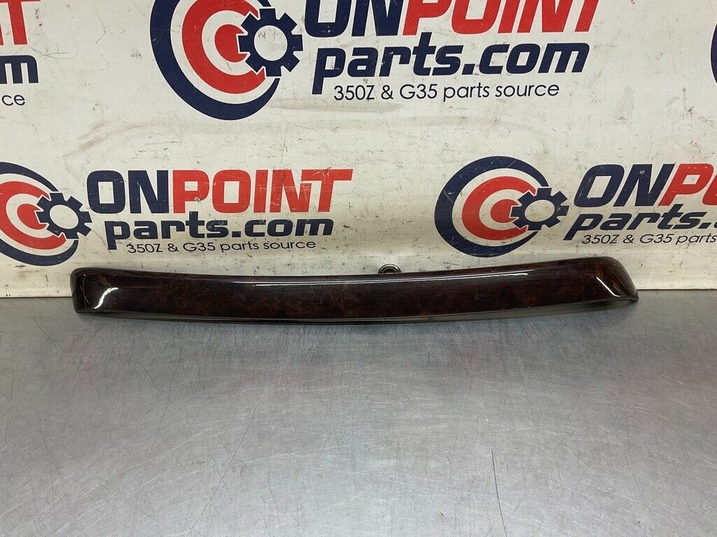 2007 BMW E92 328xi Driver Left Rear Wood Grain Trim OEM 13BCSFA - On Point Parts Inc