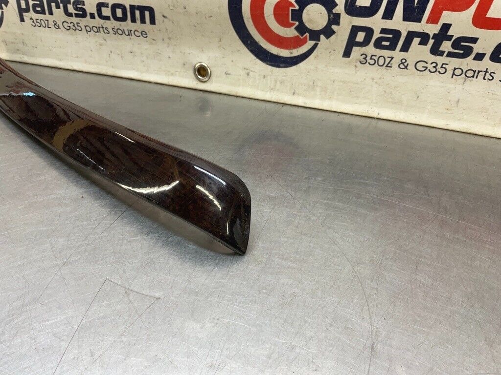 2007 BMW E92 328xi Driver Left Rear Wood Grain Trim OEM 13BCSFA - On Point Parts Inc