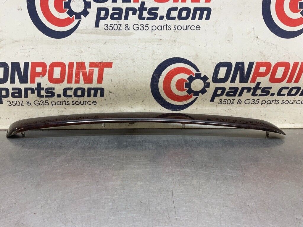 2007 BMW E92 328xi Driver Left Rear Wood Grain Trim OEM 13BCSFA - On Point Parts Inc