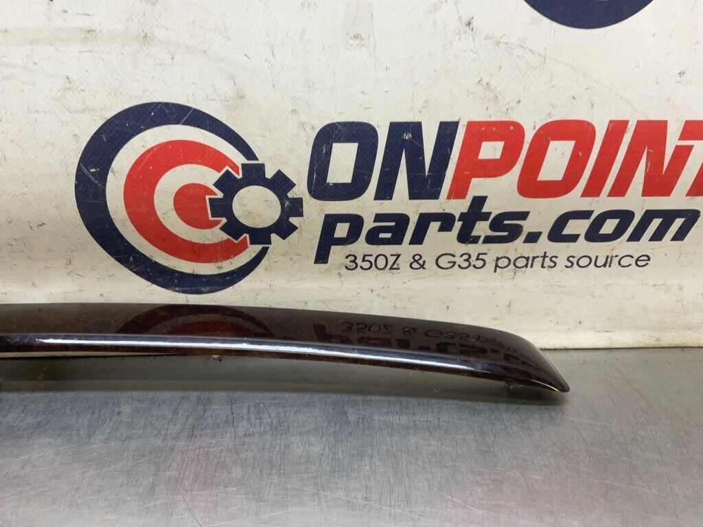 2007 BMW E92 328xi Driver Left Rear Wood Grain Trim OEM 13BCSFA - On Point Parts Inc