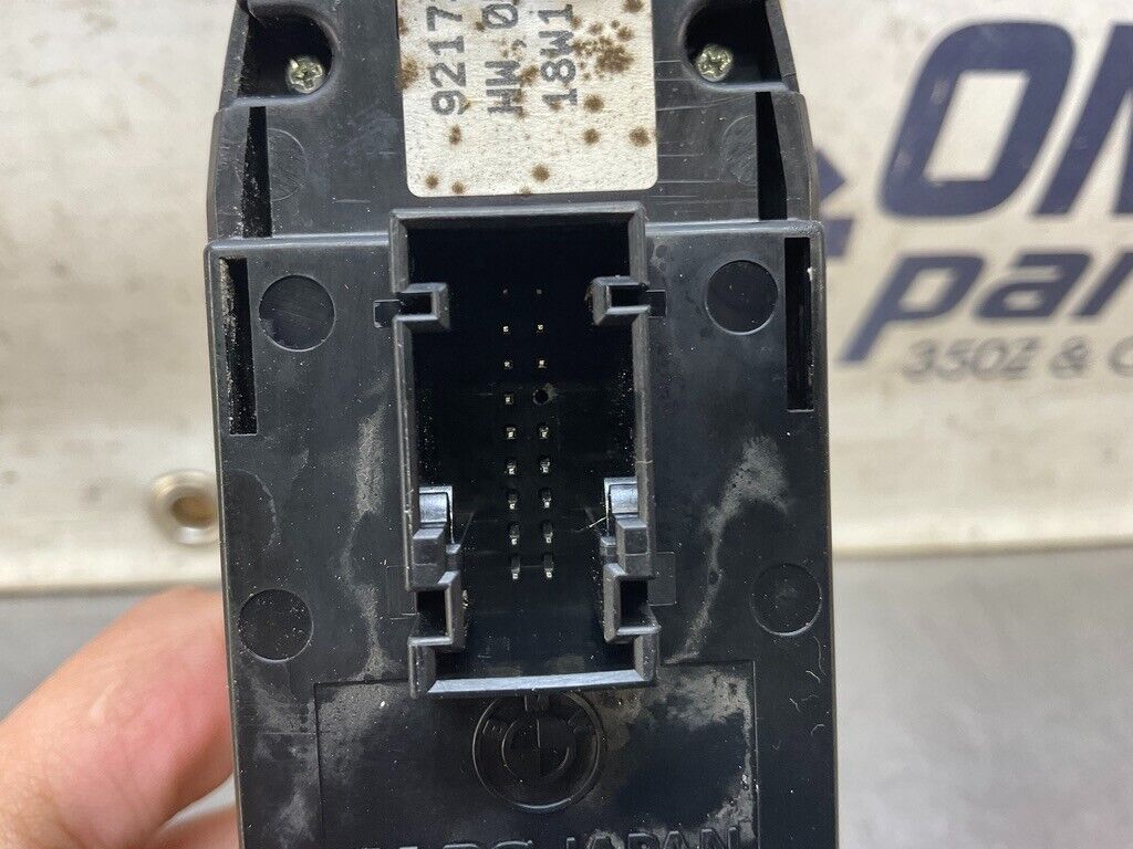 2007 BMW E92 328xi Driver Left Master Window Switches OEM 13BCSFA - On Point Parts Inc