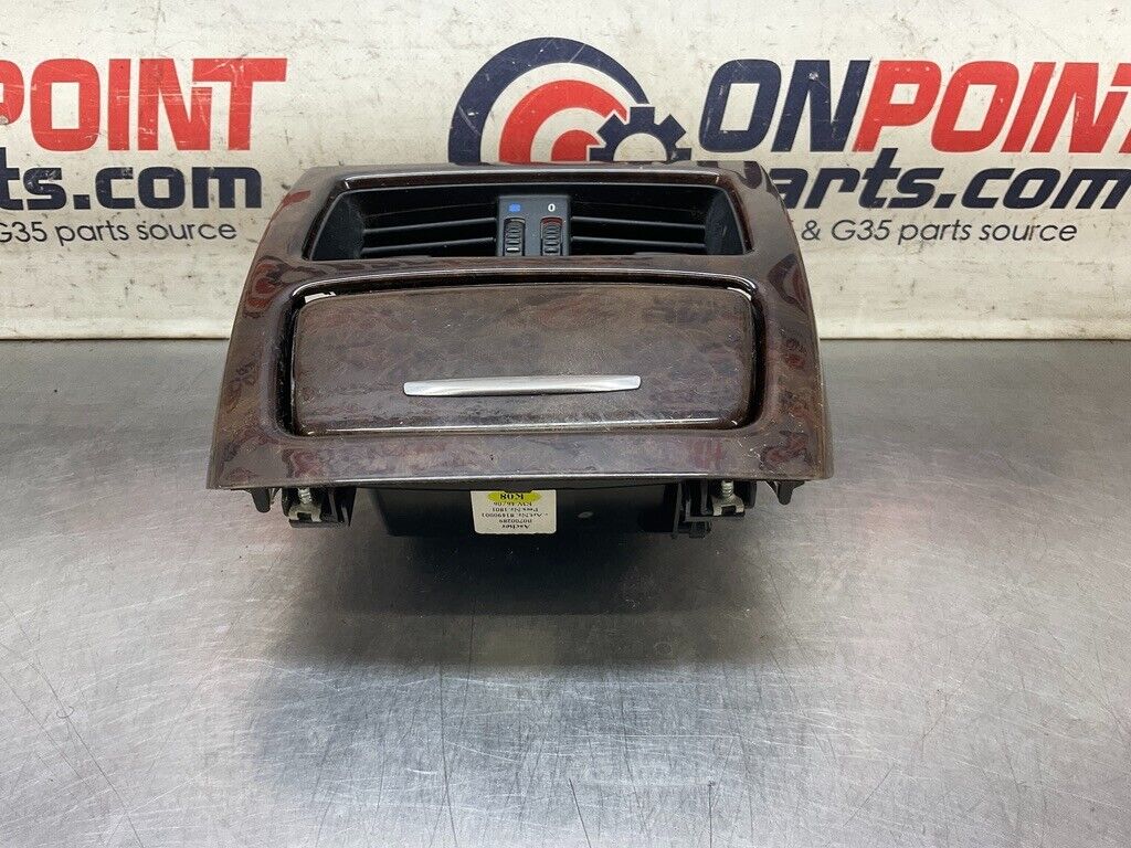 2007 BMW E92 328xi Wood Grain Center Dash Vent and Cubby OEM 13BCSFC - On Point Parts Inc