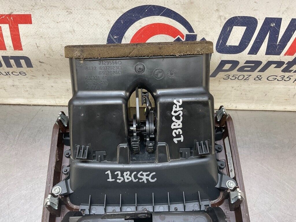 2007 BMW E92 328xi Wood Grain Center Dash Vent and Cubby OEM 13BCSFC - On Point Parts Inc