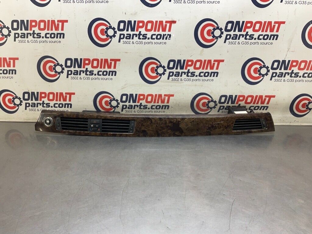 2007 BMW E92 328xi Wood Grain Upper Dash Trim with Switches OEM 13BCSF8 - On Point Parts Inc