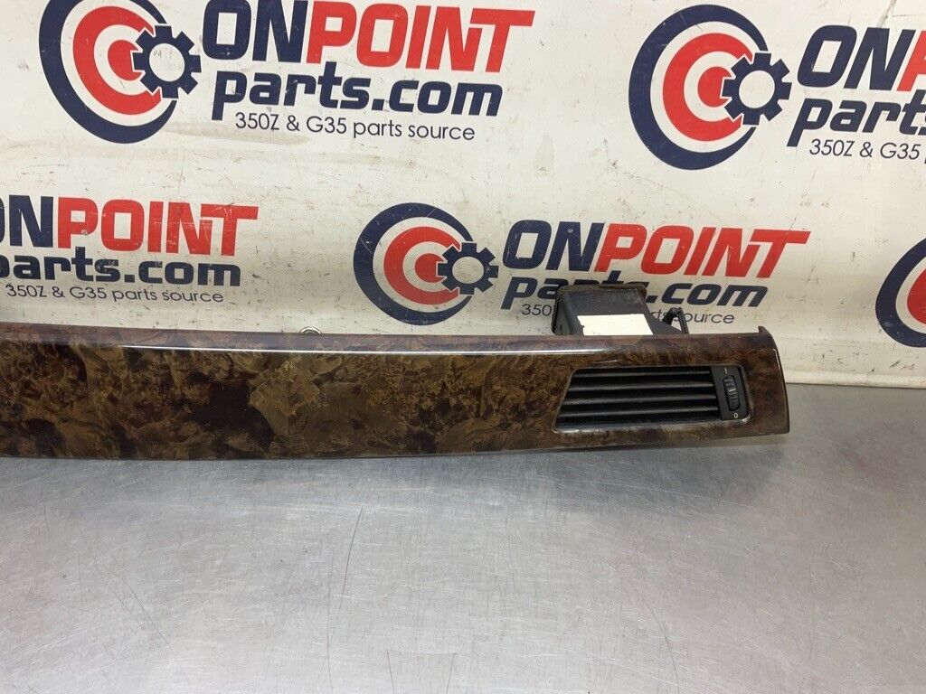 2007 BMW E92 328xi Wood Grain Upper Dash Trim with Switches OEM 13BCSF8 - On Point Parts Inc
