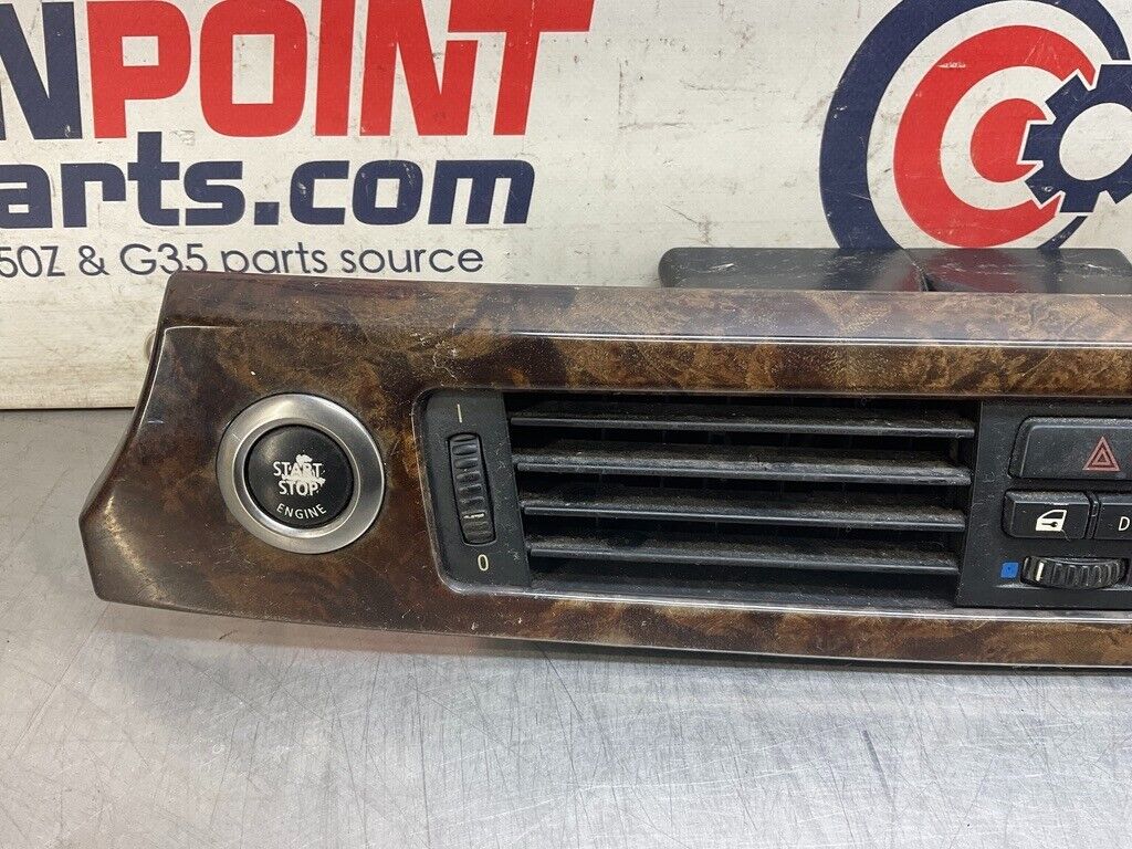 2007 BMW E92 328xi Wood Grain Upper Dash Trim with Switches OEM 13BCSF8 - On Point Parts Inc