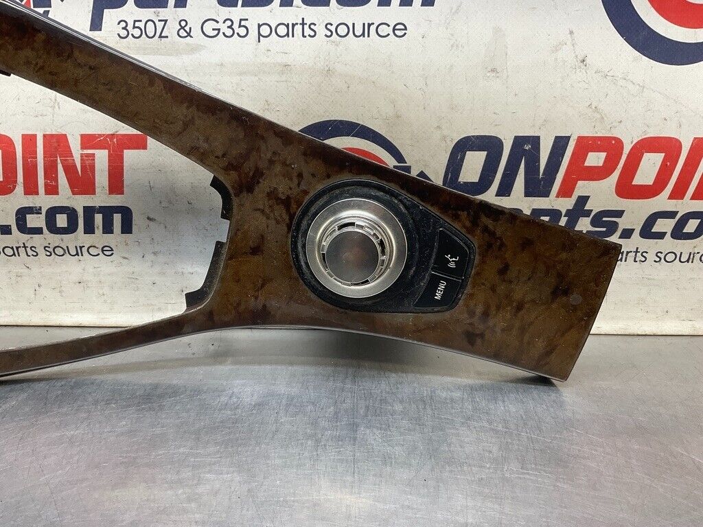 2007 BMW E92 328xi Wood Grain Center Console Bezel with Switches OEM 13BCSF7 - On Point Parts Inc