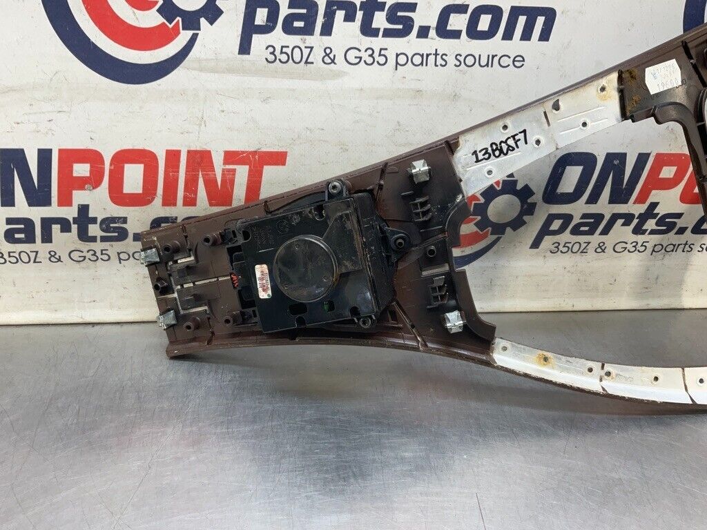 2007 BMW E92 328xi Wood Grain Center Console Bezel with Switches OEM 13BCSF7 - On Point Parts Inc