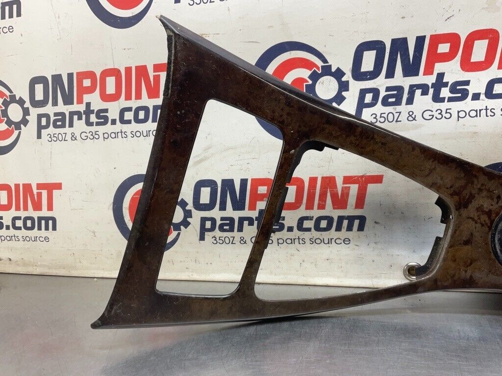 2007 BMW E92 328xi Wood Grain Center Console Bezel with Switches OEM 13BCSF7 - On Point Parts Inc