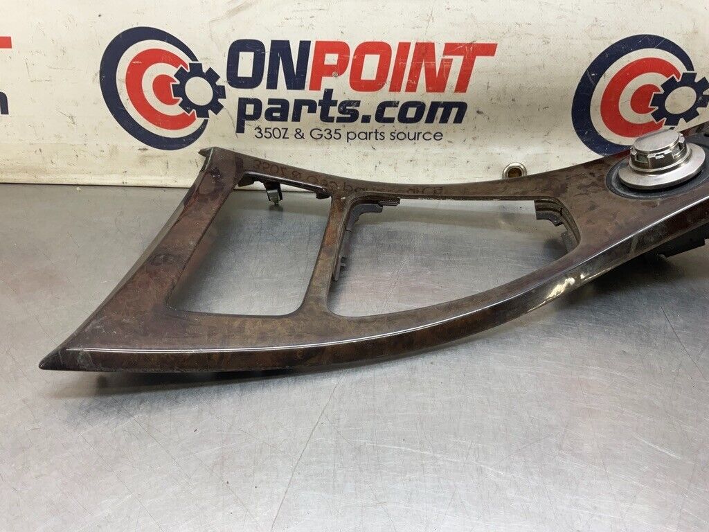 2007 BMW E92 328xi Wood Grain Center Console Bezel with Switches OEM 13BCSF7 - On Point Parts Inc