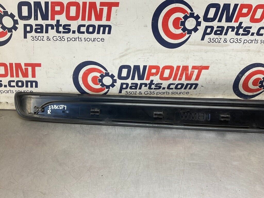 2007 BMW E92 328xi Driver Left Door Sill Kick Plate Trim OEM 13BCSF7 - On Point Parts Inc