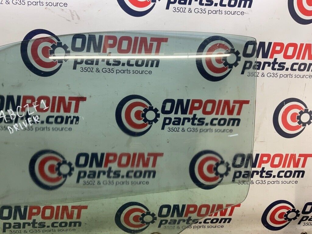2007 Infiniti V35 G35 Driver Left Window Glass OEM 14BCZF1 - On Point Parts Inc