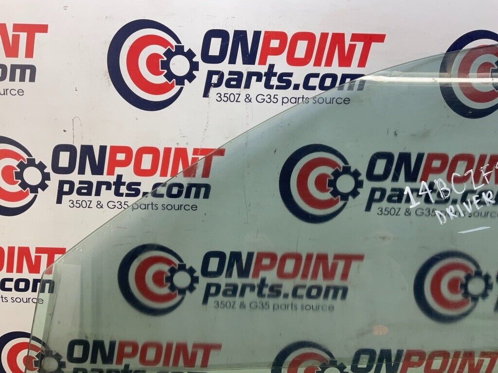 2007 Infiniti V35 G35 Driver Left Window Glass OEM 14BCZF1 - On Point Parts Inc
