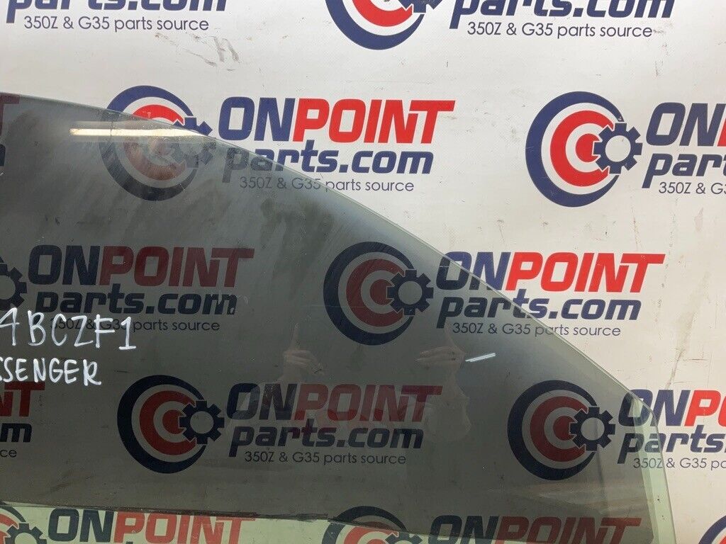 2007 Infiniti V35 G35 Passenger Right Tinted Window Glass OEM 14BCZF1 - On Point Parts Inc