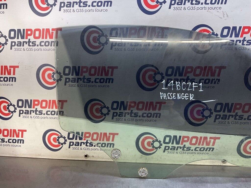 2007 Infiniti V35 G35 Passenger Right Tinted Window Glass OEM 14BCZF1 - On Point Parts Inc