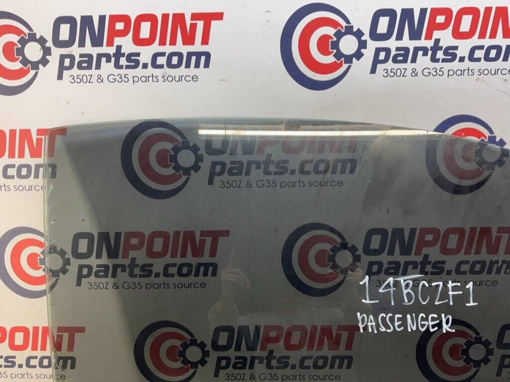 2007 Infiniti V35 G35 Passenger Right Tinted Window Glass OEM 14BCZF1 - On Point Parts Inc